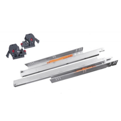 Prowadnica StrongRide 2D pełnego wysuwu 500mm  push(para)