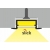 TM-profil LED BEGTIN aluminium elox 2000mm